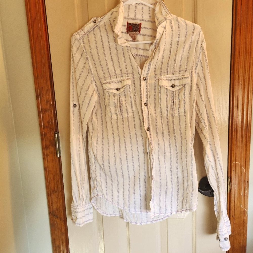Vintage RED emo band romantic shirt retro sz small